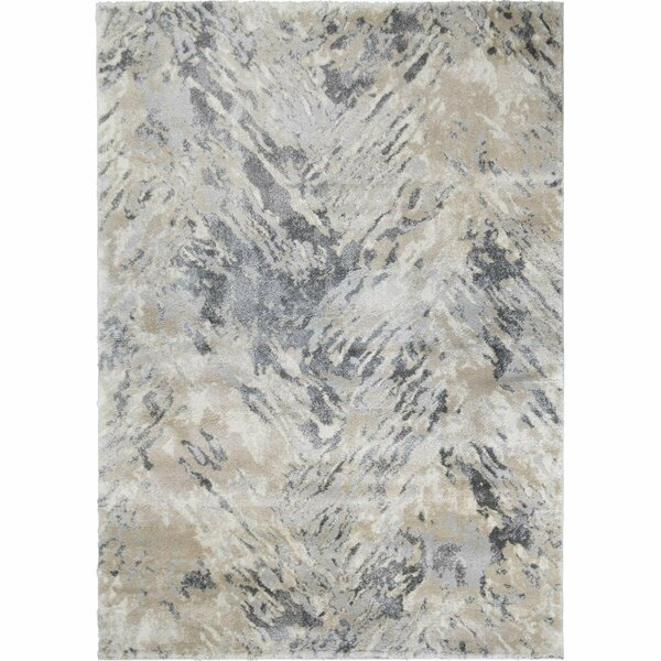 Mayberry Rug 7 ft. 10 in. x 9 ft. 10 in. Pacific Haze Area Rug, Gray PC6171 8X10